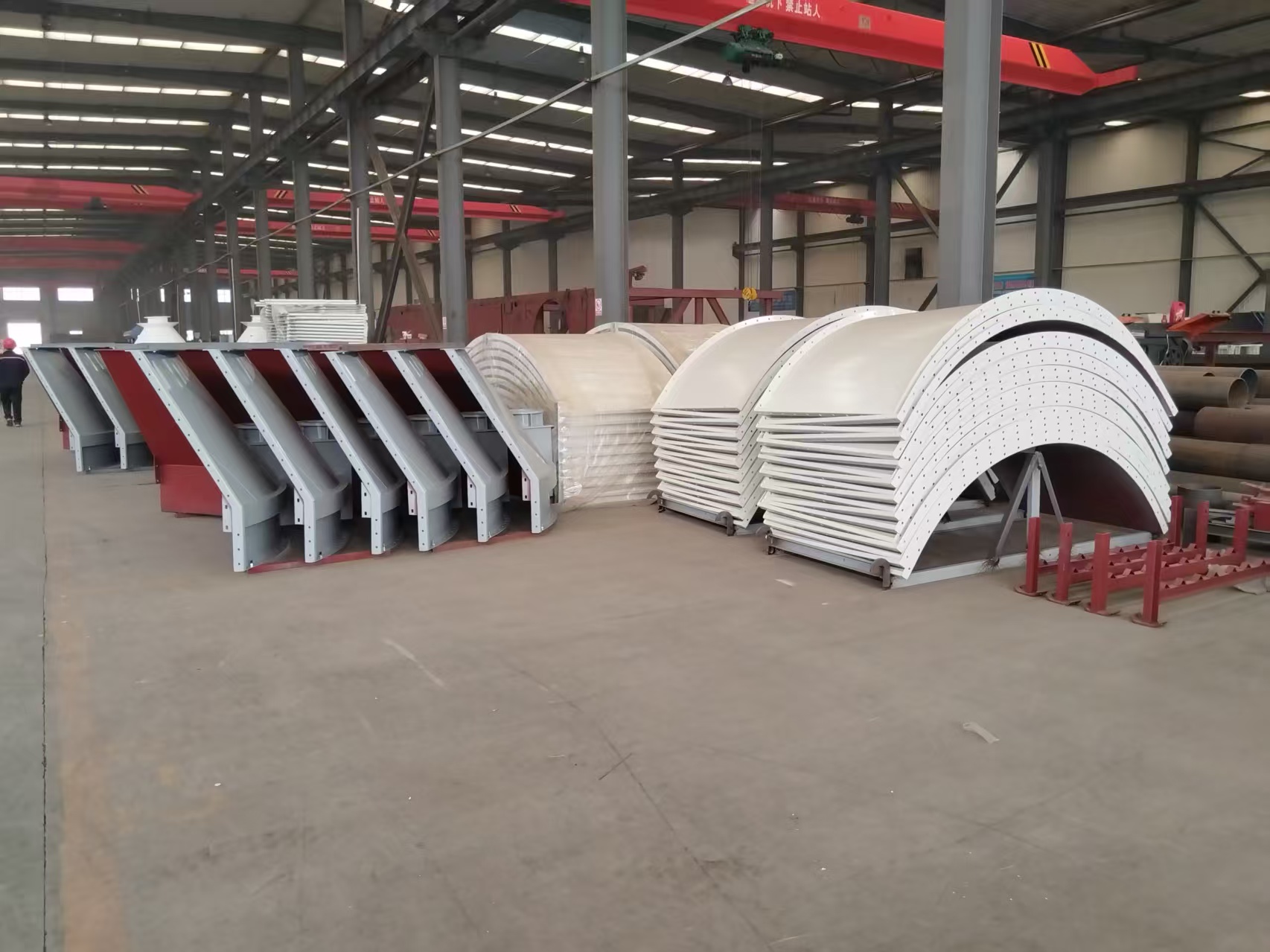 Panel silo manufacturing and packing for shipment